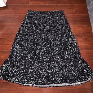 Maxi Ankle Crop Skirt